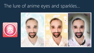 The lure of anime eyes and sparkles…
 