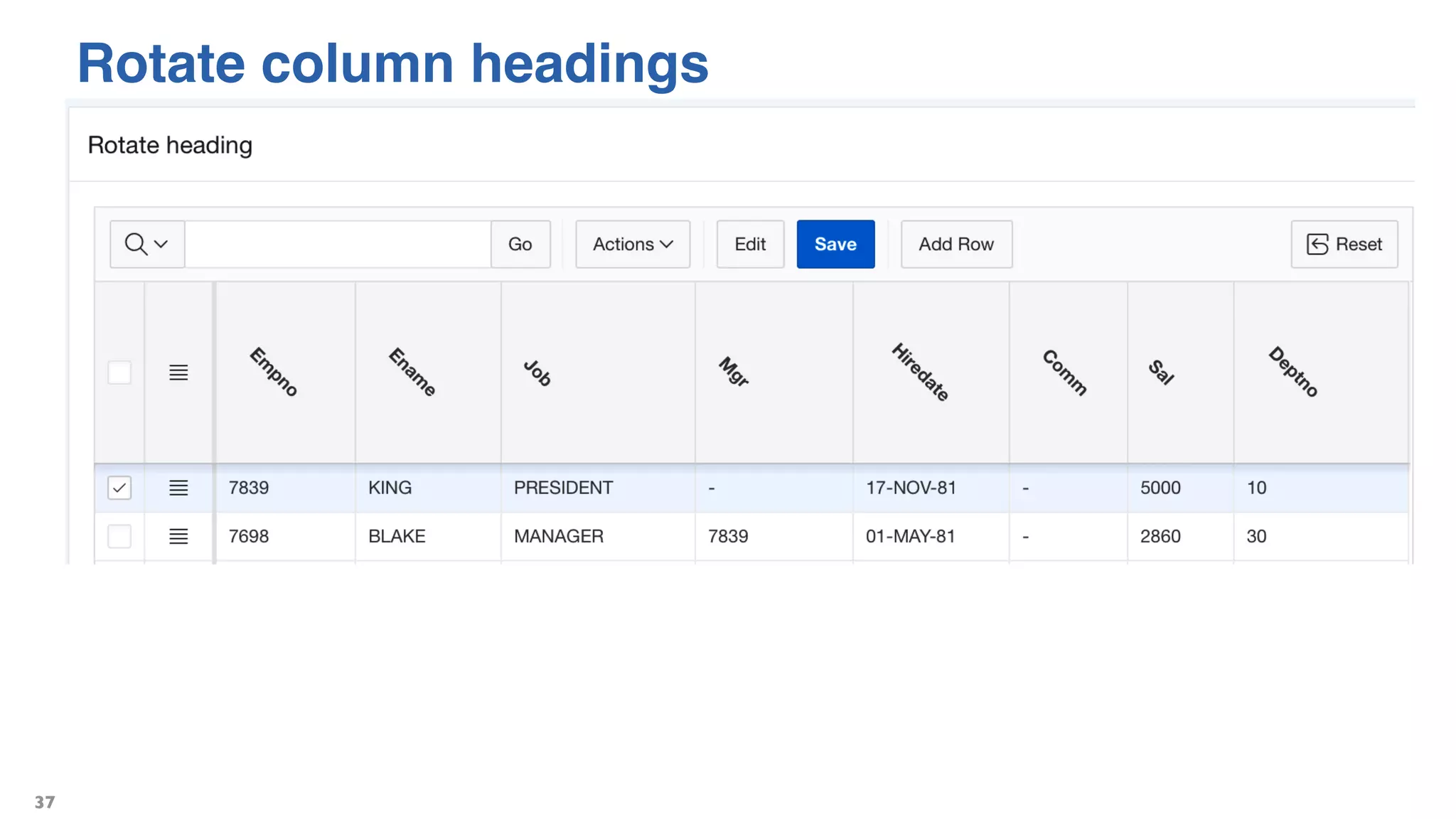 Rotate column headings
37
 