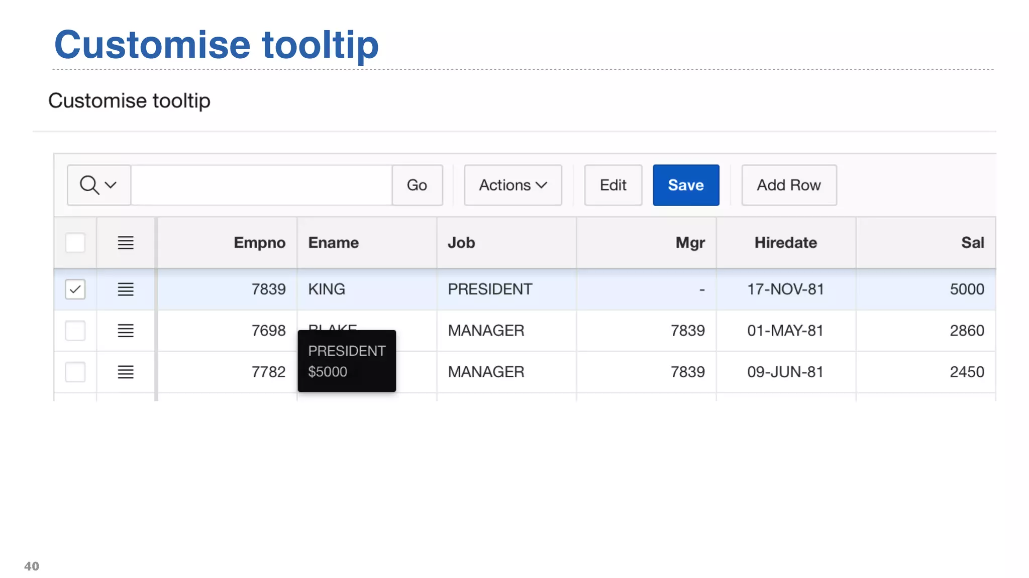Customise tooltip
40
 