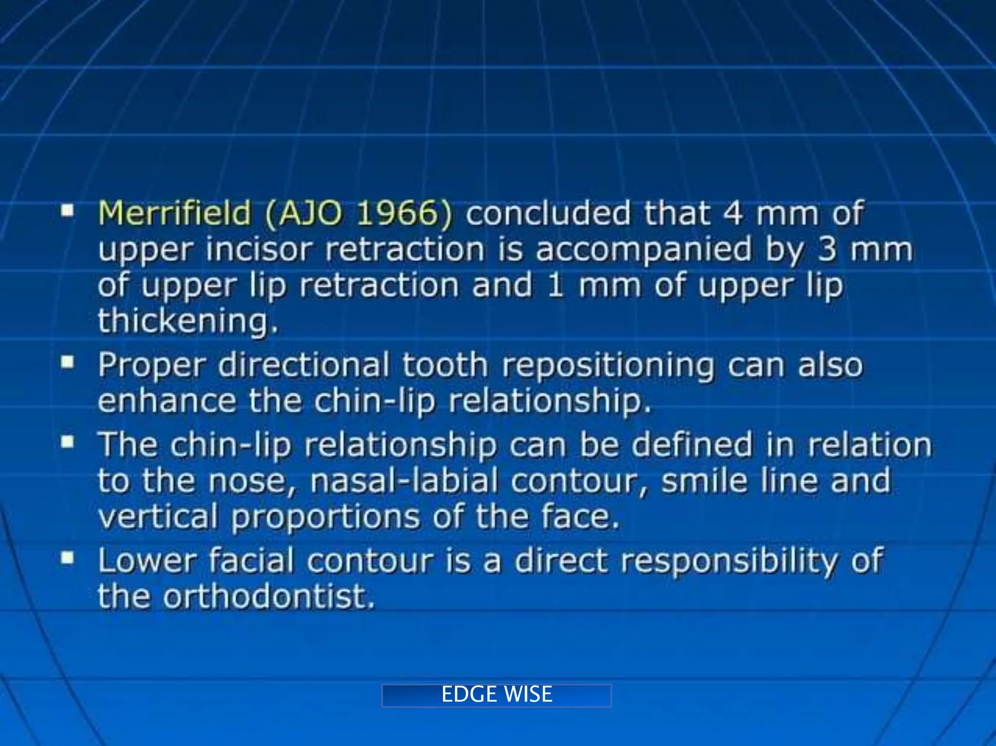 TWEED MERRYFIELD EDGEWISE _EDITED_V2.pptx | Dental Health | Diseases ...