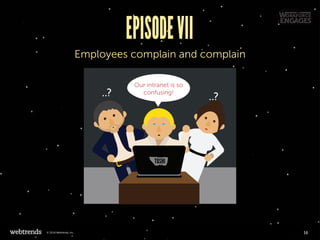 EPISODEVII
Employees complain and complain
..?..?
16© 2016 Webtrends, Inc.
 