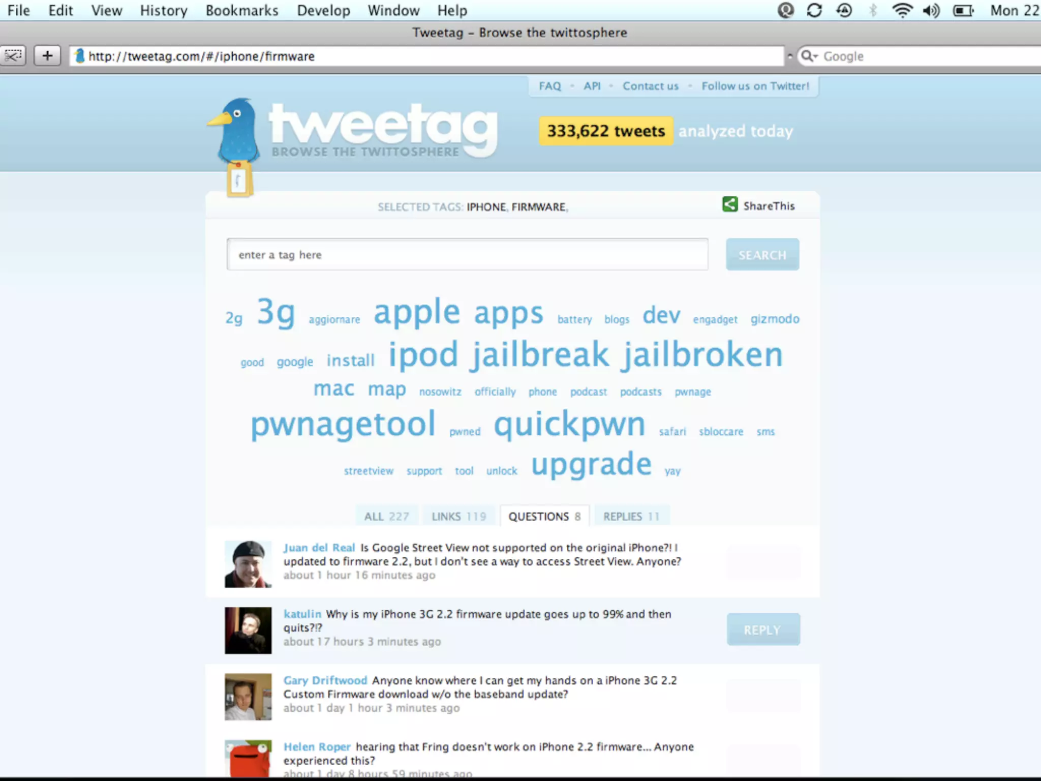 Tweetag Browse The Twittosphere