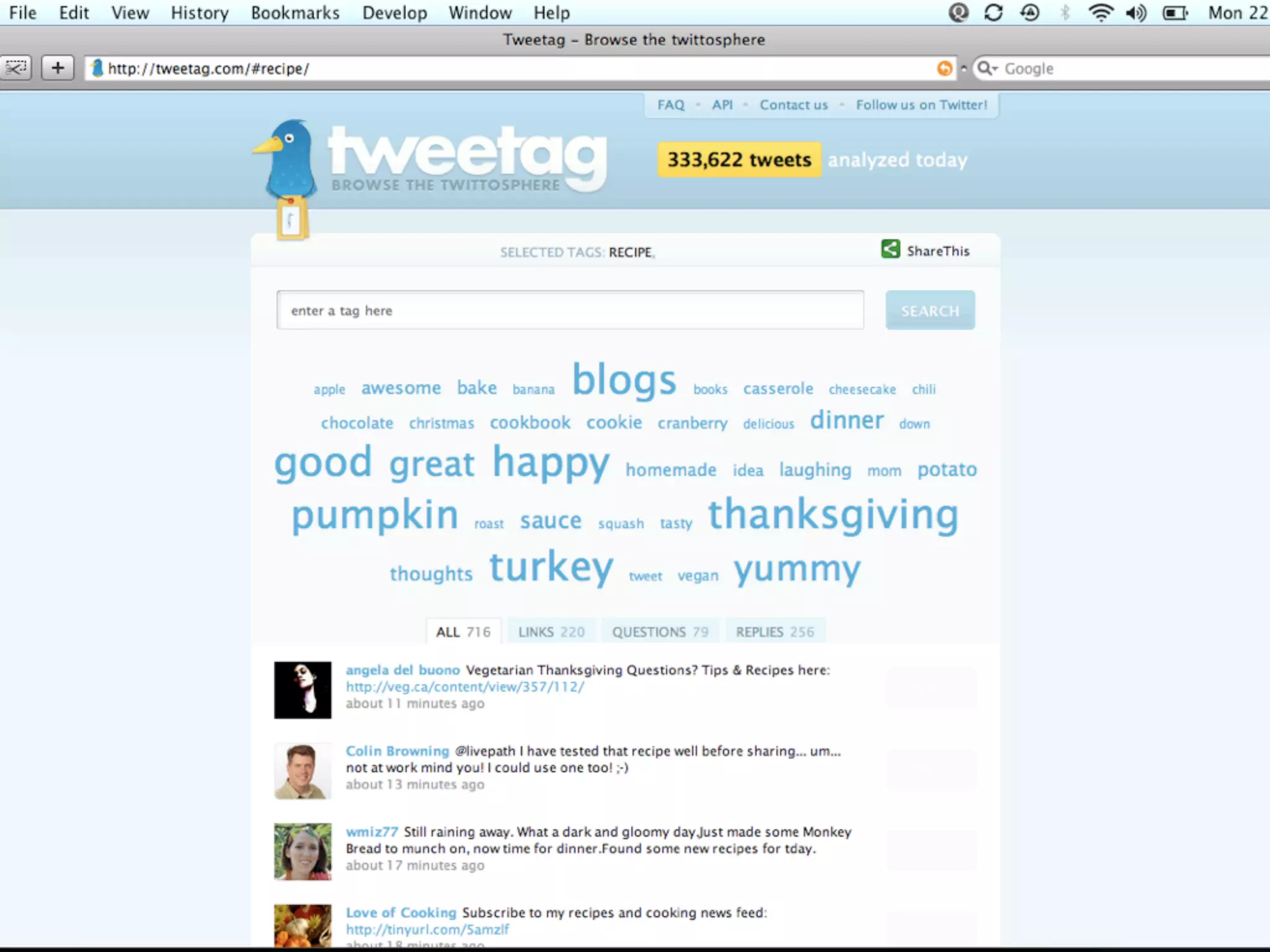 Tweetag Browse The Twittosphere