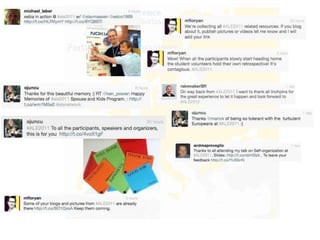 #ALE2011 Tweet collage
