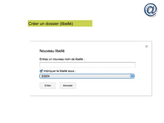 Créer un dossier (libellé)