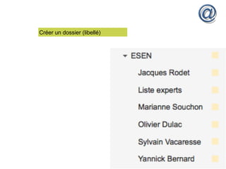 Créer un dossier (libellé)