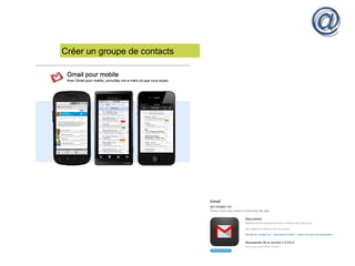 Créer un groupe de contacts