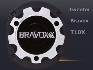 Tweeter
Bravox
T10X
 