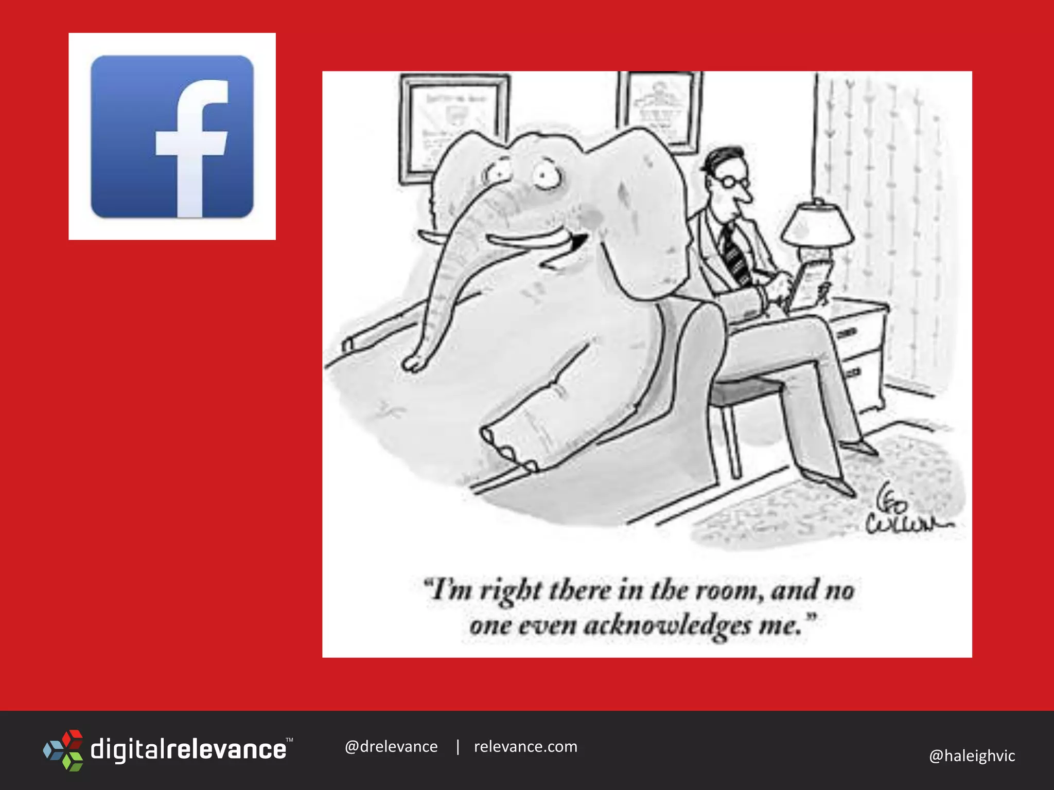 @drelevance | relevance.com
@haleighvic
 