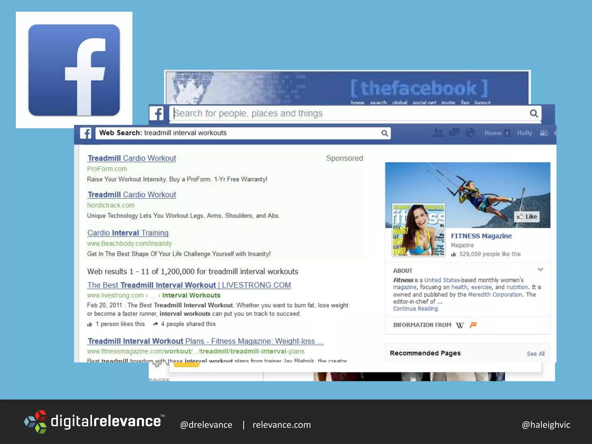 @drelevance | relevance.com @haleighvic
 