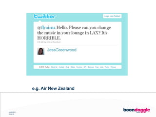 e.g. Air New Zealand