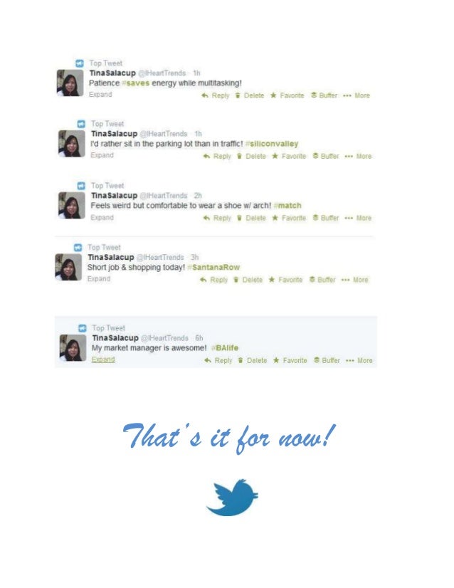 My Top Tweets in One Day