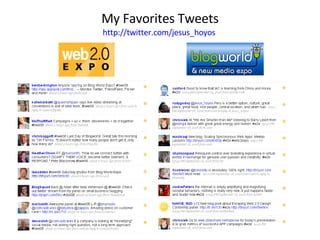 My Favorites Tweets http://twitter.com/jesus_hoyos   