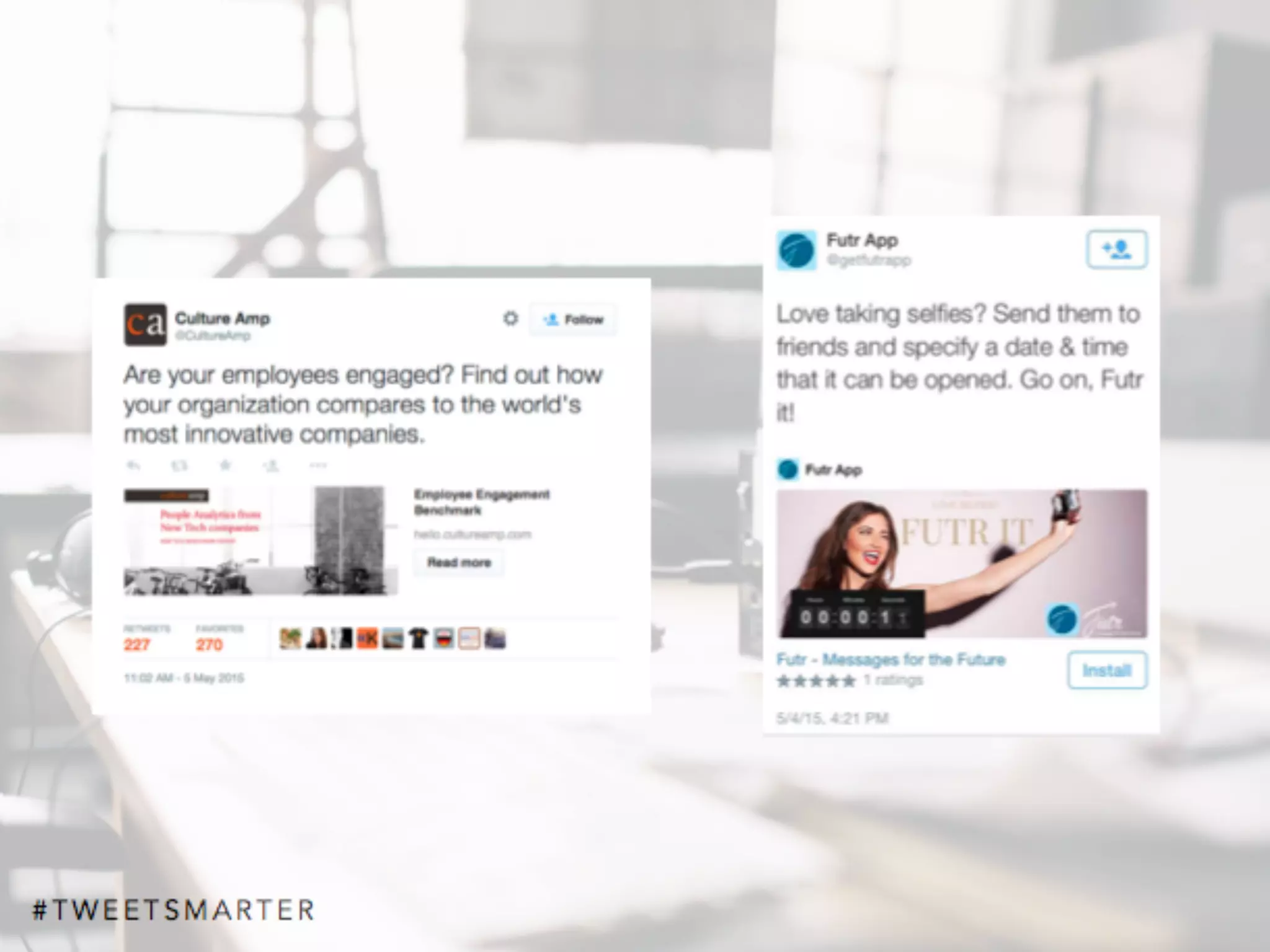 # T W E E T S M A R T E R
 