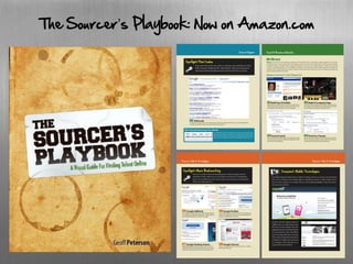 The Sourcer’s Playbook: Now on Amazon.com
 