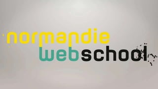 Tweetwall journée portes ouvertes Normandie Web School.