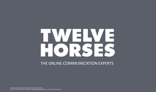 THE ONLINE COMMUNICATION EXPERTS
 