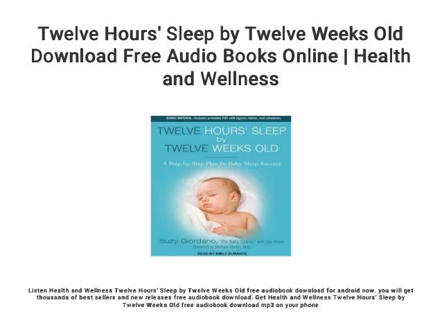 12 hours sleep by 12 weeks old