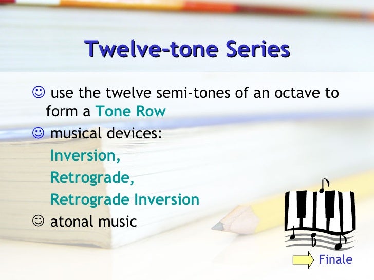 Twelve Tone Presentation (Lesson)