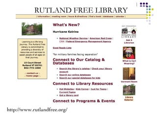 http://www.rutlandfree.org/ 