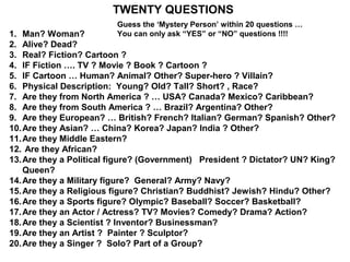Twentyquestions | PPT