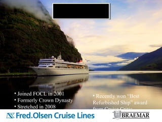 Niche Cruise Marketing Alliance: NICHE Cruise Specialist Certification Program