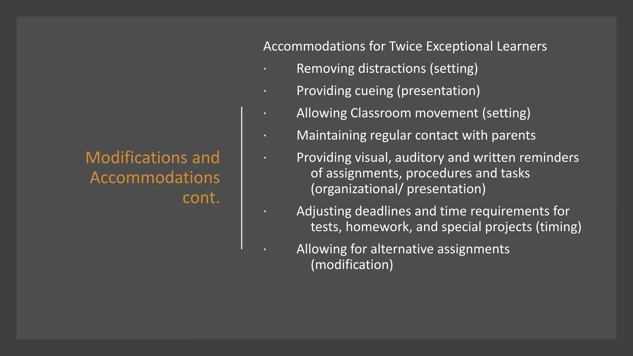 Twice exceptional learners | PPTX