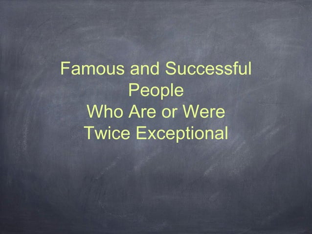 Picture of Twice Exceptional | PPT