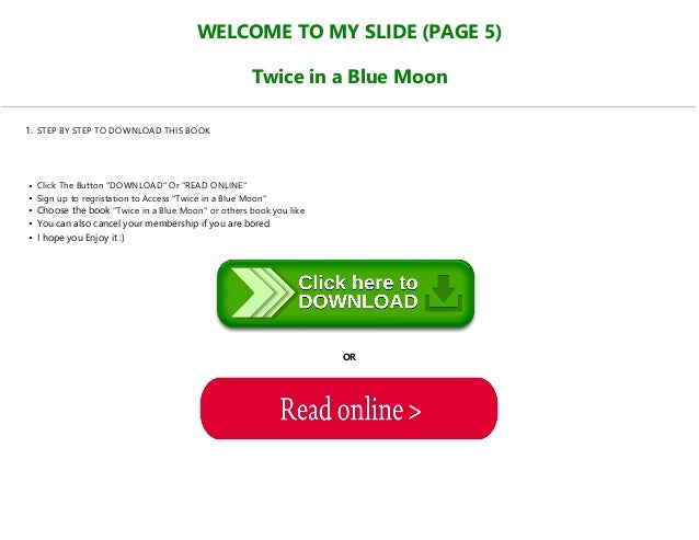 Twice in a blue moon pdf free download windows 10 Twice in a blue moon pdf free download windows 10
