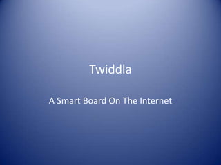Twiddla

A Smart Board On The Internet
 