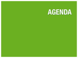 AGENDA
 