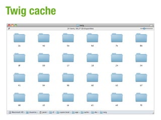 Twig cache
 