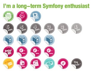 I’m a long-term Symfony enthusiast
 