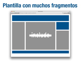 Plantilla con muchos fragmentos

include

 