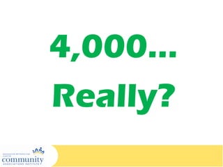 4,000…
Really?
 