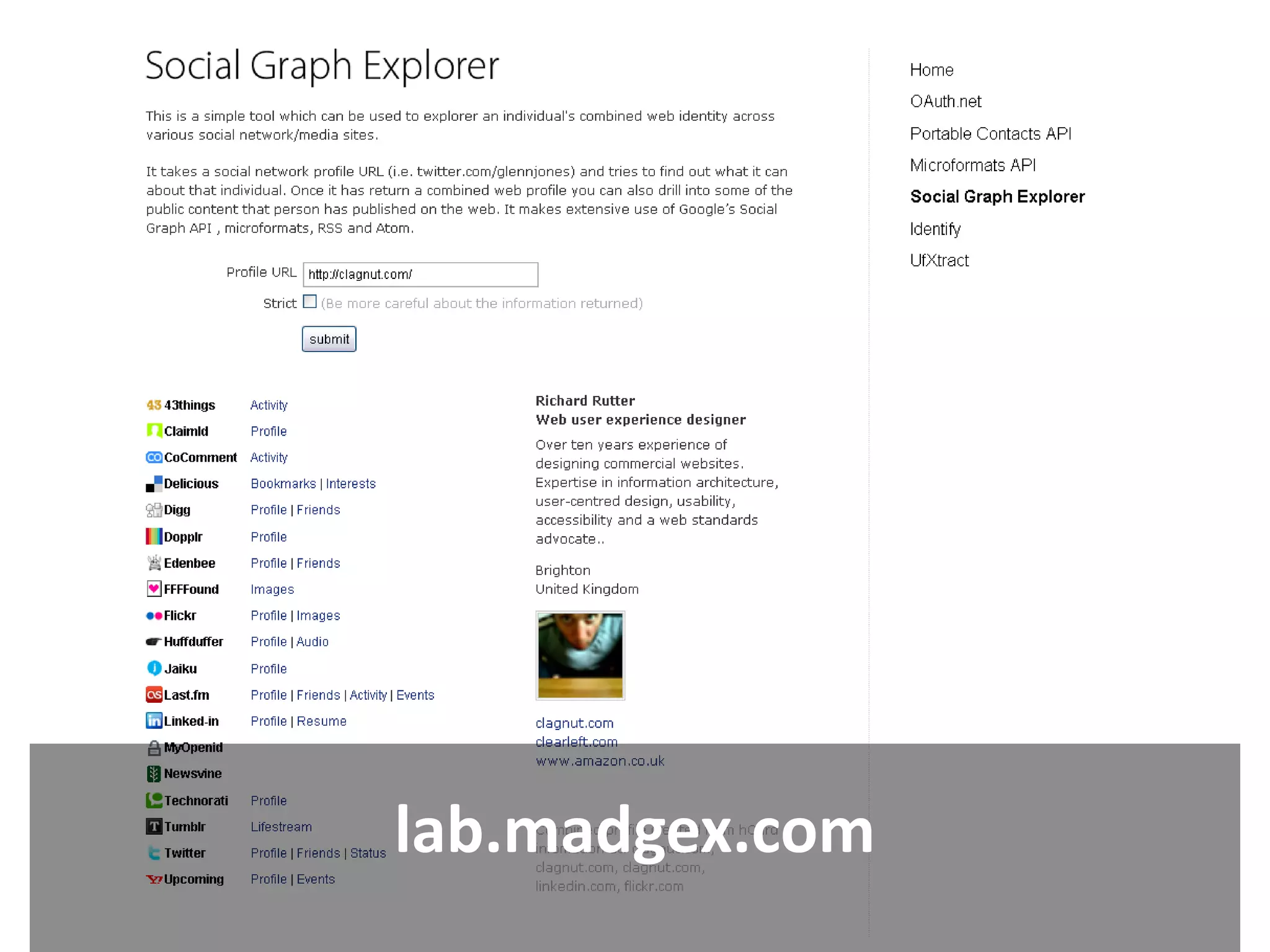 Experiments in Data Portability 2