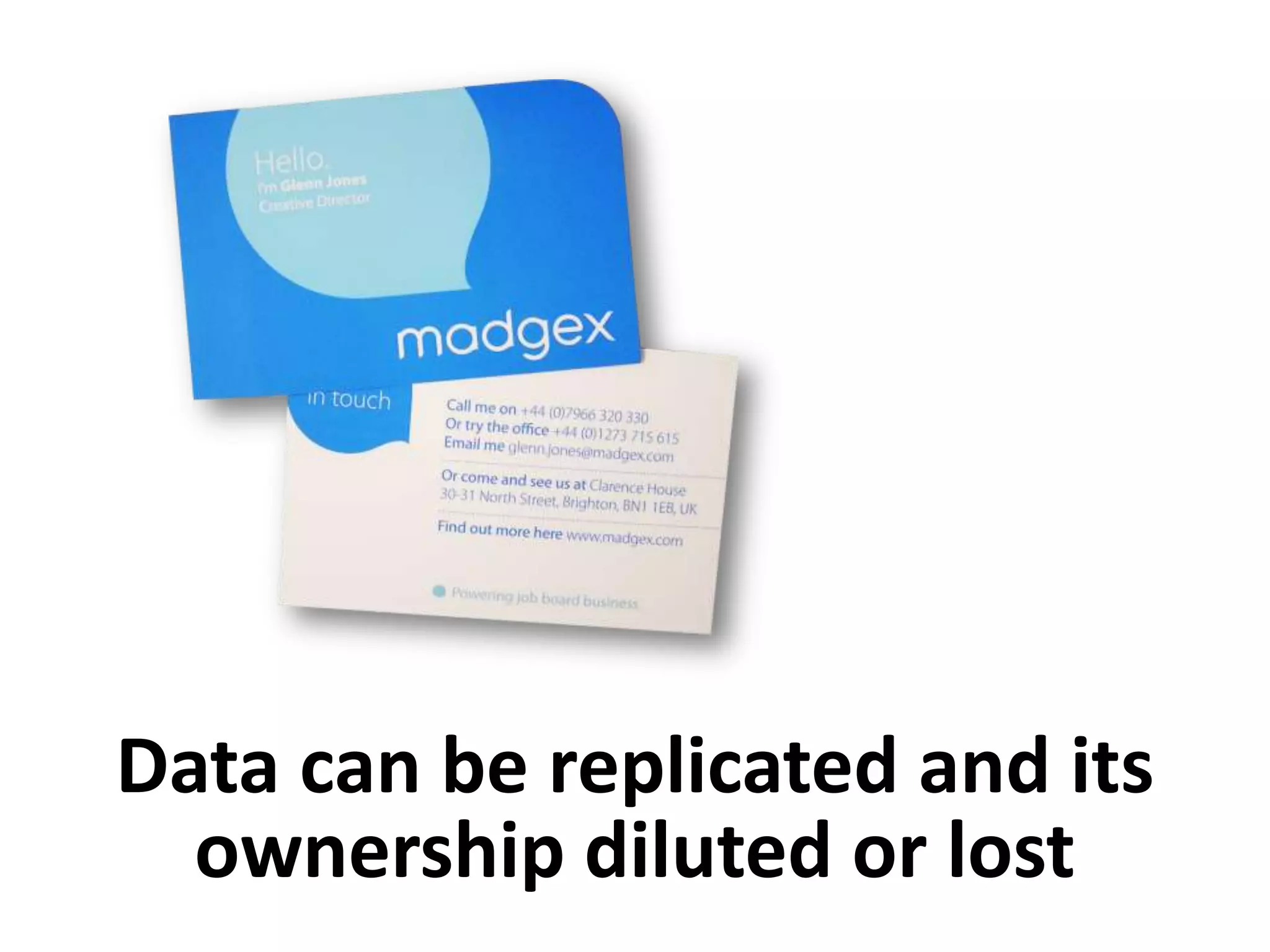 Experiments in Data Portability 2