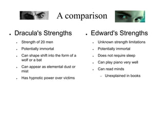 Distortion of Classical Literary Vampire“Dracula vs. Edward”