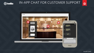 IN-APP CHAT FOR CUSTOMER SUPPORT
IN APP CHAT
 
