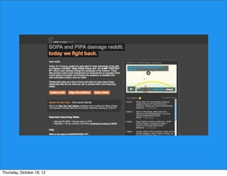 Thursday, October 18, 12
 