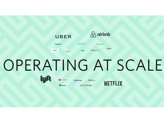 OPERATING AT SCALE
 