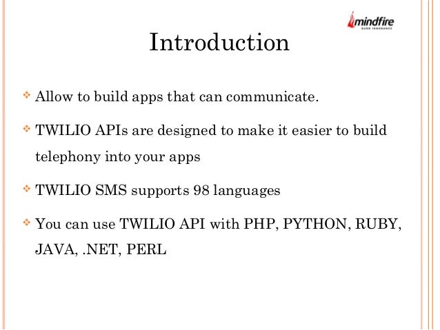 twilio text message api twilio text message api