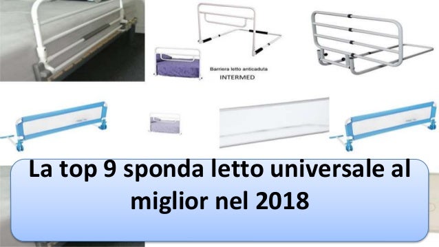 Sponda Letto universale pieghevole ribaltabile Modulo