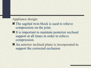 The Twin block biofinisher:
An alternative method of extruding lower molars
by vertical traction in order to stabilize the...