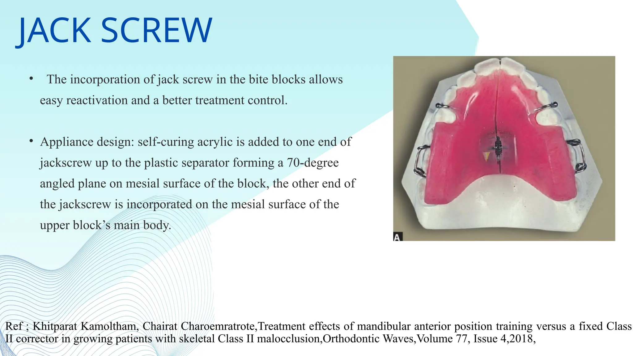 TWIN BLOCK APPLIANCE -A FUNCTIONAL APPLIANCE | PPTX