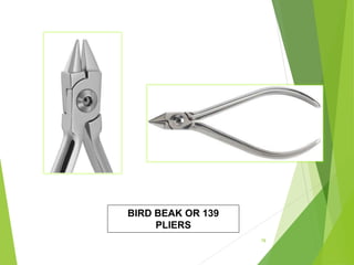 78
BIRD BEAK OR 139
PLIERS
 