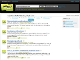 Twingly Presentation Disruptive Media