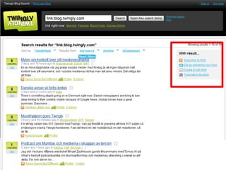 Twingly Presentation Disruptive Media