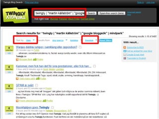Twingly Presentation Disruptive Media