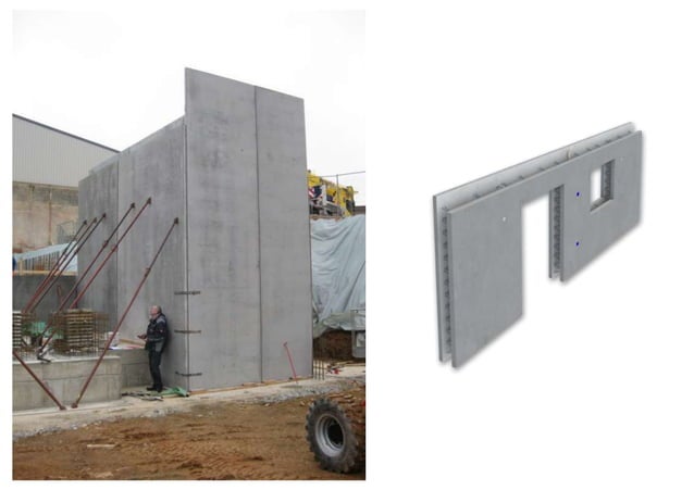 TWIN WALL CONSTRUCTION.pptx | Civil Engineering Industry | Industries